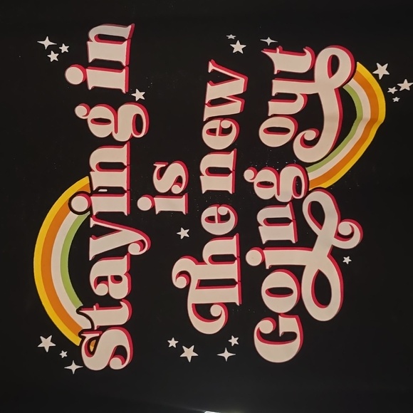 Hybrid Apparel Staying In Juniors Graphic T-Shirt - Picture 3 of 4